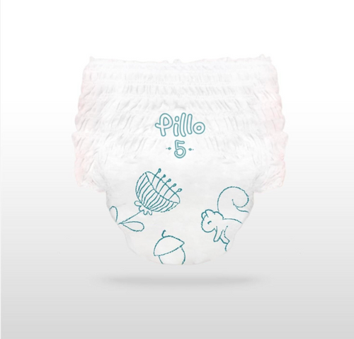 Pillow mutandine taglia 5  peso 11-16 kg 112 pezzi