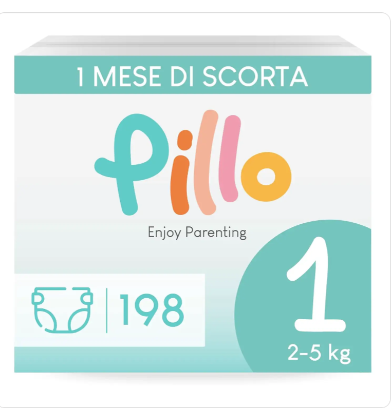 Pillow taglia 1  peso 2-5 kg 198 pezzi