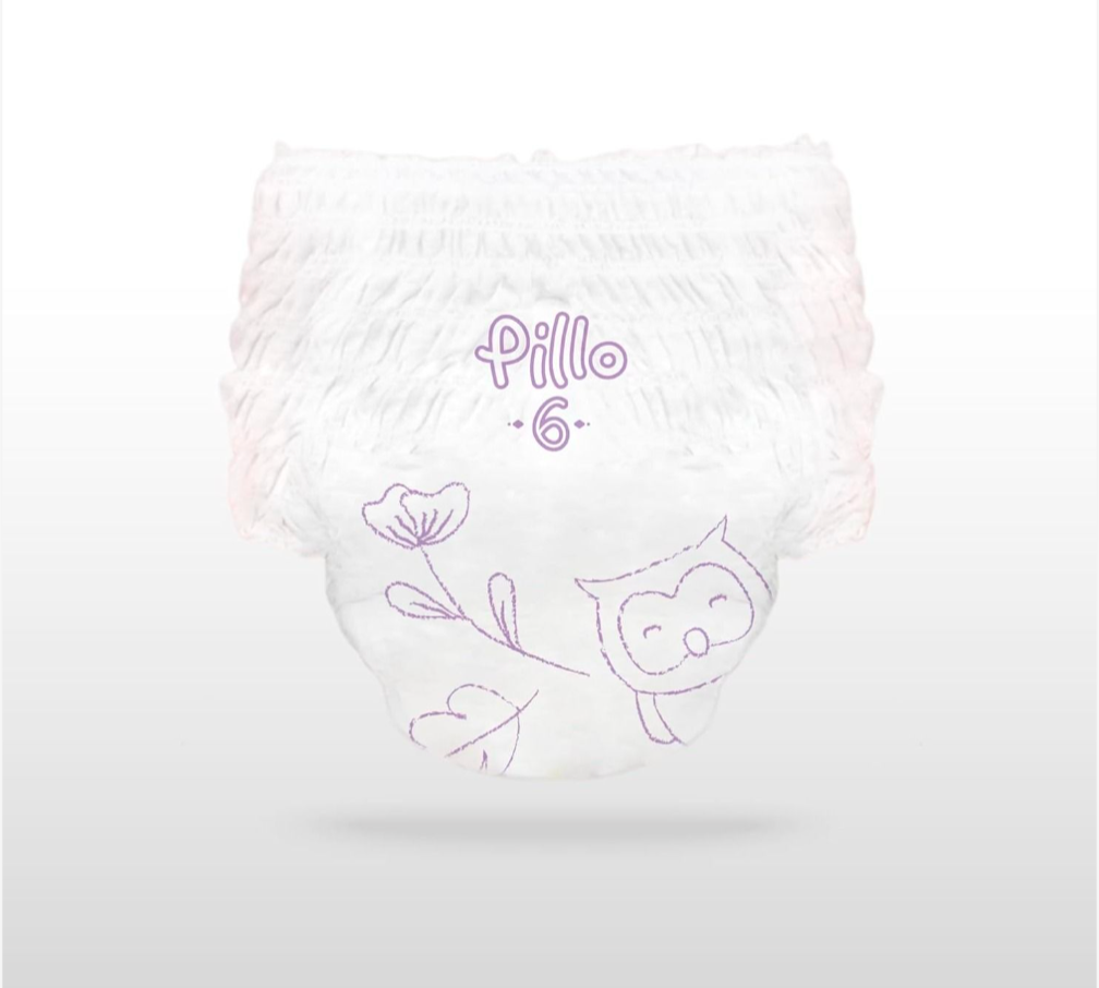 Pillow mutandine taglia 6  peso 13-18 kg  per 92 pezzi
