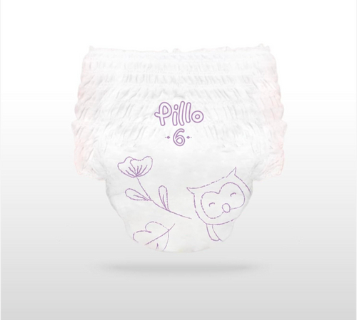 Pillow mutandine taglia 6  peso 13-18 kg  per 92 pezzi