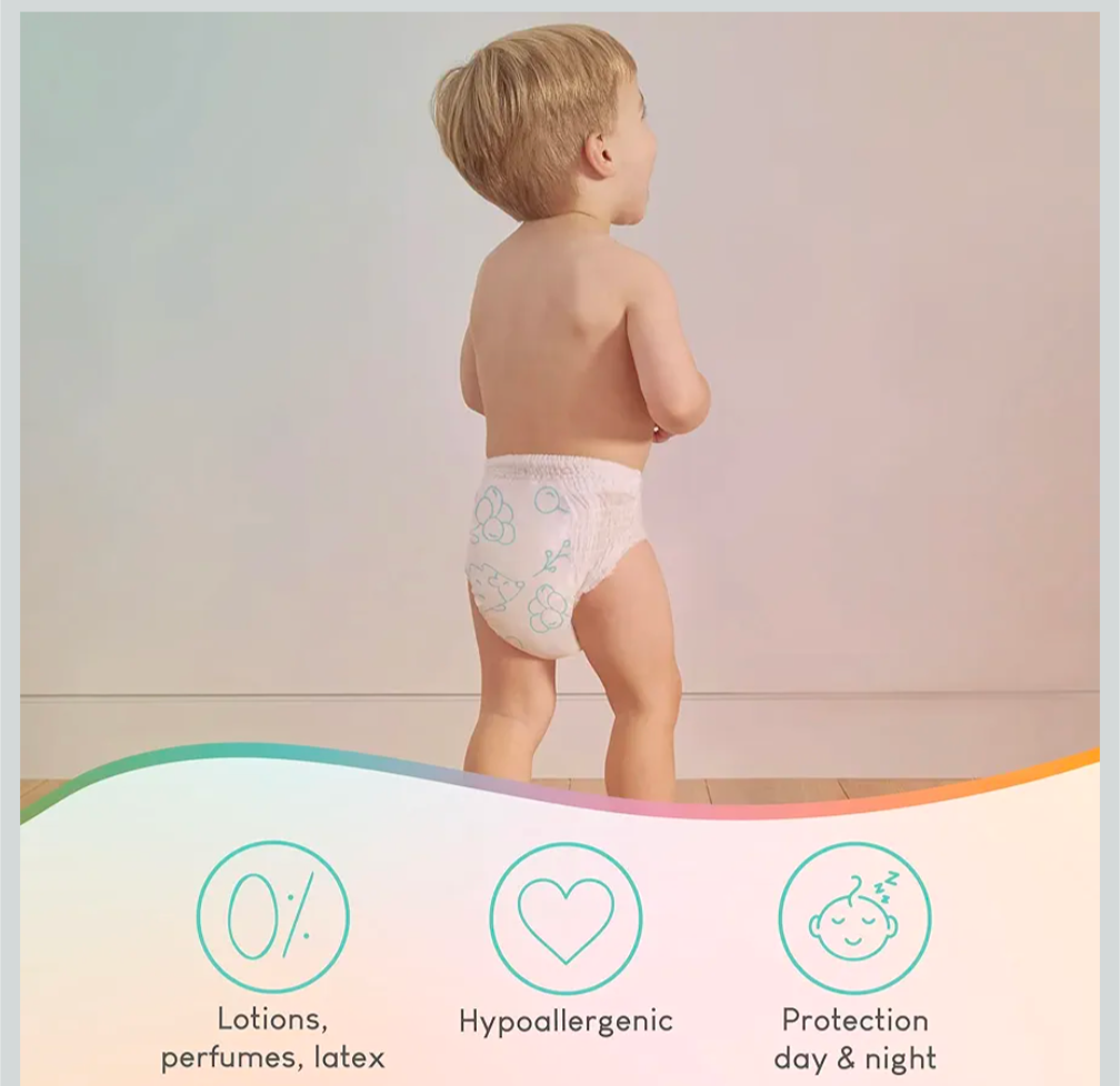 Pillow mutandine taglia 4  peso 9-14 kg 132 pezzi