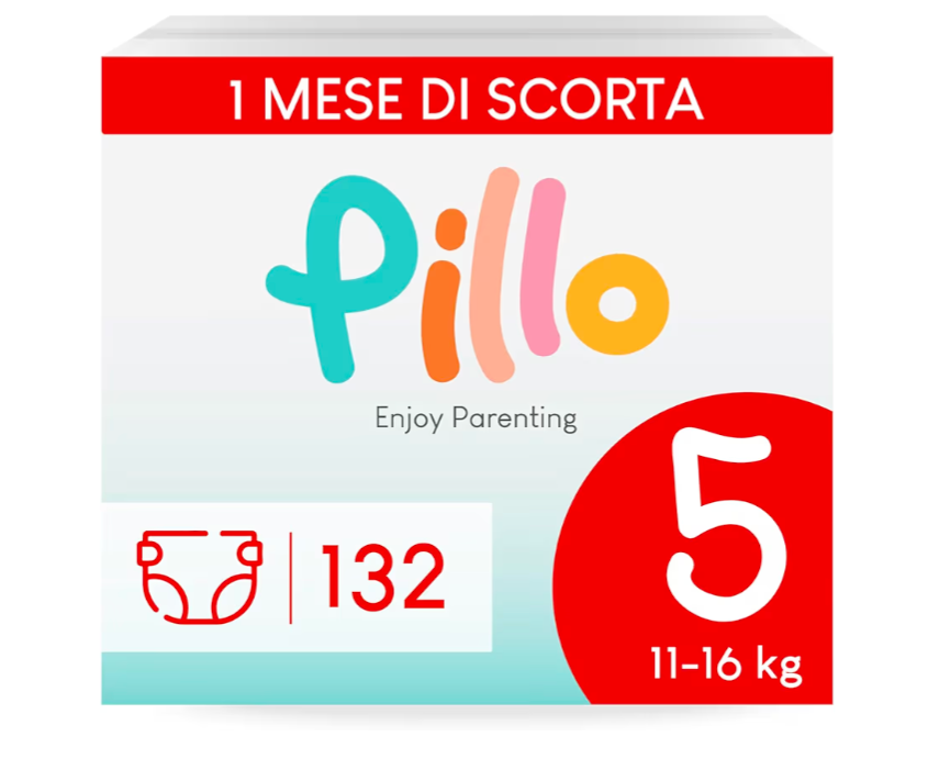 Pillow taglia 5  peso 11-16 kg 132 pezzi