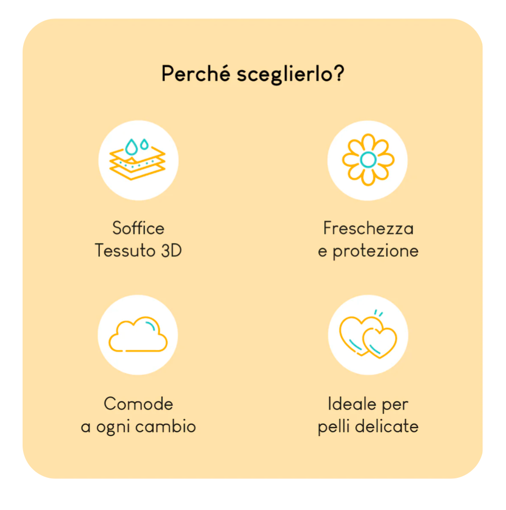 Salviette Pillow da passeggio per 20 pezzi